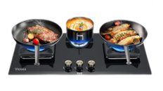 Nơi thiết kế đẹp mắt Gặp Thiên Tài Trong Bếp gas ba đầu đốt